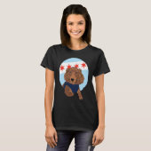 T-shirt Chicago Flag Dachshund 1 (Devant entier)