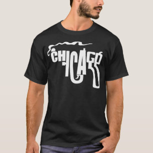 T-shirt ChICAGO Fumer Arme 90s Style Graphique