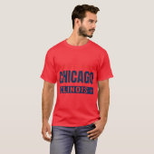 T-shirt Chicago GPS Coordinates Chi-Town Windy City Souths (Devant entier)