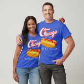 T-shirt Chicago Hot Chien Style été 4 juillet Pas de cadea (Unisexe)