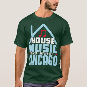 T-shirt Chicago House Music - Vintage DJ Old School EDM