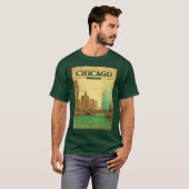 T-shirt Chicago, IL - Saint Patrick's Day (Devant entier)