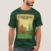 T-shirt Chicago, IL - Saint Patrick's Day (Devant)