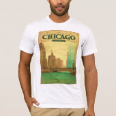 T-shirt Chicago, IL - Saint Patrick's Day (Devant)