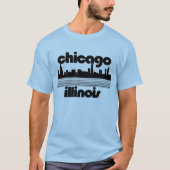 T-shirt Chicago, Illinois (Devant)