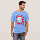 T-shirt Chicago, Illinois (Devant entier)
