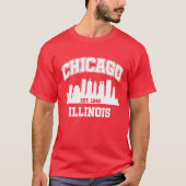T-shirt Chicago, Illinois (Devant)