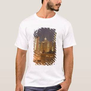 T-shirt Chicago, Illinois, Skyline depuis West Loop à