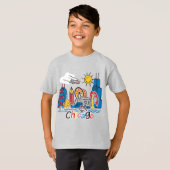 T-shirt Chicago Kids Skyline (Devant entier)