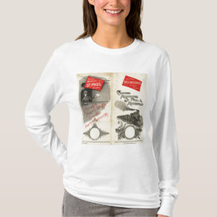 T-shirt Chicago Milwaukee et chemin de fer de St Paul