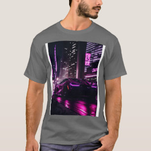 T-shirt Chicago Night Ride Pink Sports 1