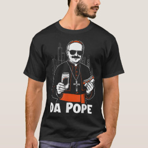 T-shirt Chicago Pape Leo Xiv Da Pope Mème Drôle