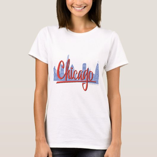 T-SHIRT CHICAGO-RED (Devant)
