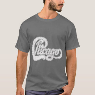 T-shirt Chicago--Style usé