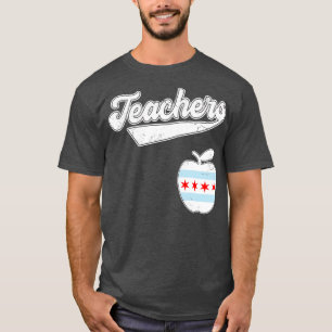 T-shirt Chicago Teachers Fund Notre Futur Red For Ed