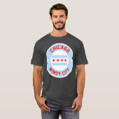 T-shirt Chicago Ville Ventée (Devant entier)
