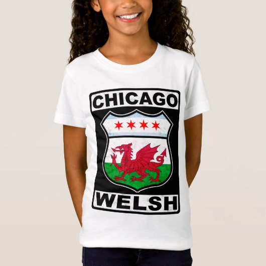 T-Shirt Chicago Welsh American (Devant)