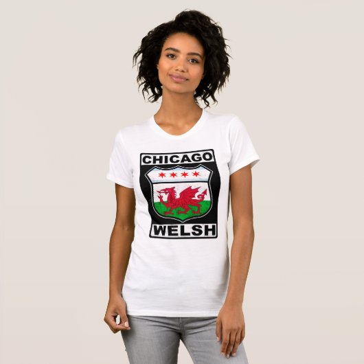 T-shirt Chicago Welsh American (Devant entier)