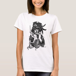 T-shirt Chicana