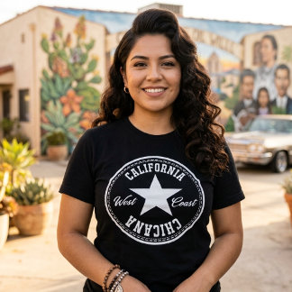 T-Shirt Chicana Californienne
