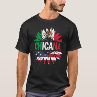 T-shirt Chicana-Chemise Hommes Femmes Enfants Filles Garço