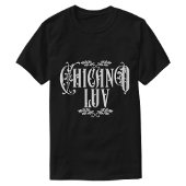 T-shirt Chicano aime noir