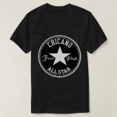T-shirt Chicano All Star Brown Pride (Design devant)