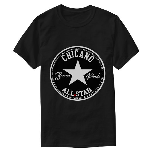 T-shirt Chicano All Star Brown Pride