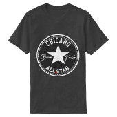 T-shirt Chicano All Star Brown Pride