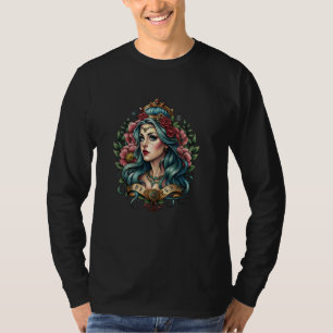 T-shirt Chicano Chicana La Raza Barrio Tattoo Art Décès 10