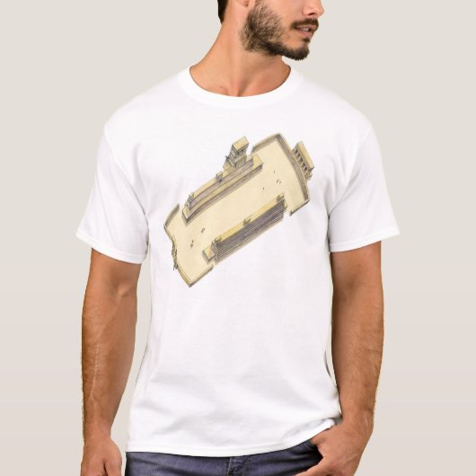 T-shirt Chichen Itza Mexique. Partie de base-ball (Devant)