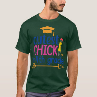 T-shirt Chick coupé en 4e année