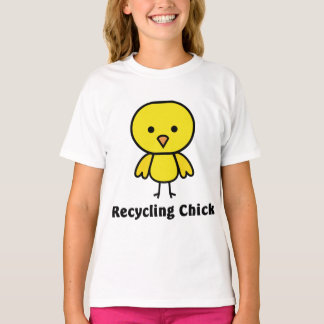 T-shirt Chick de recyclage