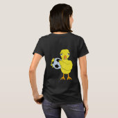 T-shirt Chick de soccer (Dos entier)