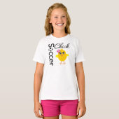 T-shirt Chick de soccer (Devant entier)