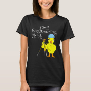 T-shirt Chick en génie civil