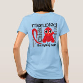 T-shirt Chick Interrompu 3 AVC (Dos)