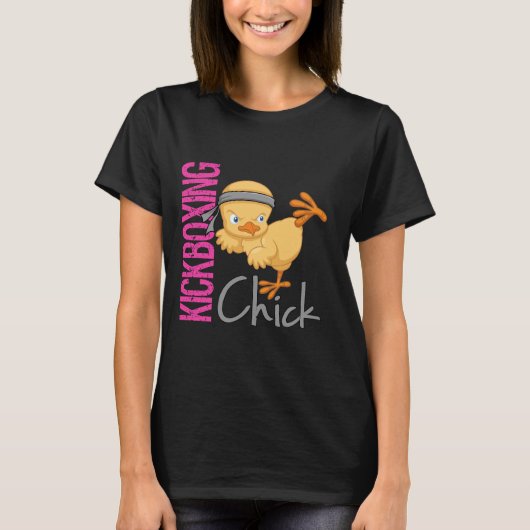 T-shirt Chick Kickboxing (Devant)