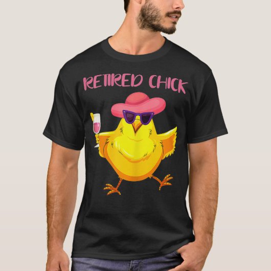T-shirt Chick retraité 2020 Drôle cadeau de retraite pour (Devant)