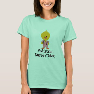 T-shirt Chick Ringer, infirmière pédiatrique