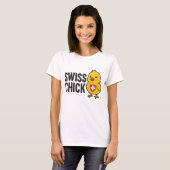T-shirt Chick suisse (Devant entier)