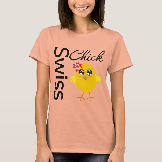 T-shirt Chick suisse (Devant)