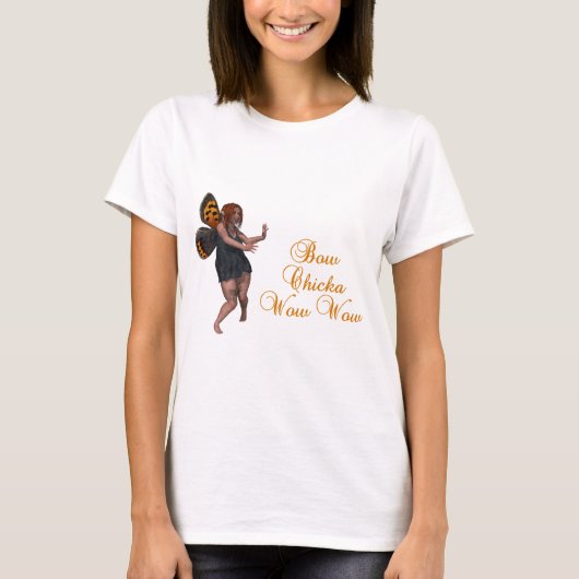 T-shirt Chicka d'arc wouah wouah (Devant)