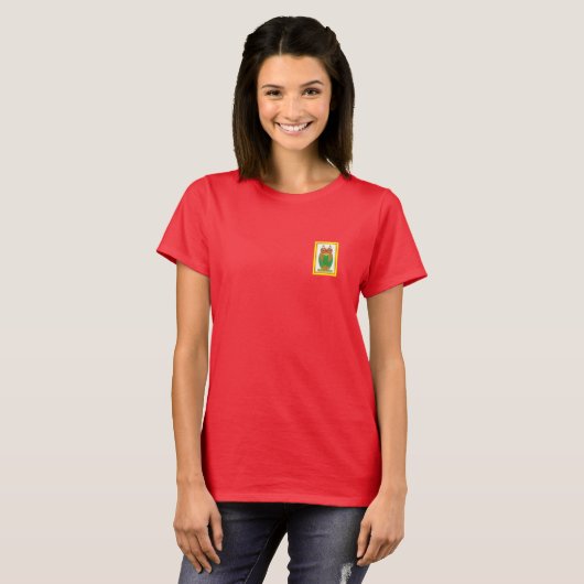 T-shirt Chickcharnie pour femmes (Devant entier)