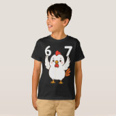 T-shirt Chicken 67 Meme Six Seven Funny Gen Alpha  (Devant entier)