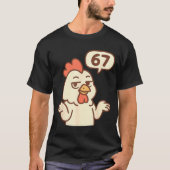 T-shirt Chicken 67 Meme Six Seven Funny Gen Alpha (Devant)
