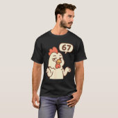 T-shirt Chicken 67 Meme Six Seven Funny Gen Alpha (Devant entier)