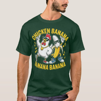 T-shirt Chicken Banana Banana Banana Music Lover Musician 
