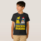 T-shirt Chicken Banana Dj  (Devant entier)
