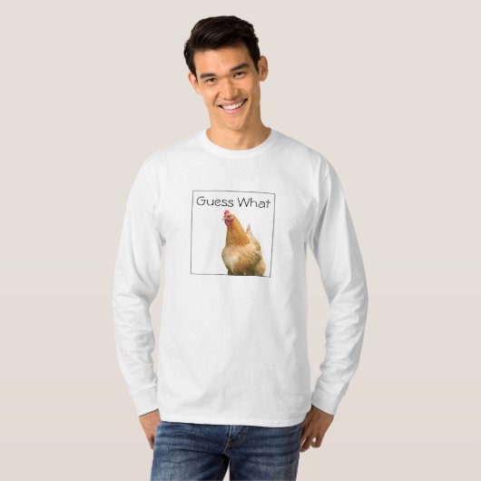 T-shirt Chicken Butt (Voorkant volledig)